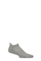Mens and Women's 1 Pair HJ Hall Technical Rambler Light Comfort Trainer Socks - Light Grey