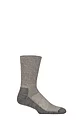 Mens and Women's 1 Pair HJ Hall Technical Rambler All Season Comfort Socks - Light Grey