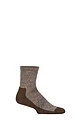 Mens and Women's 1 Pair HJ Hall Technical Rambler Anti Blister Socks - Brown