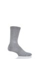 Mens 1 Pair Stance Icon Plain Cotton Socks - Grey
