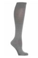 Ladies 1 Pair Falke Sensitive Berlin Merino Wool Left And Right Knee High Socks - Shetland