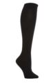 Women's 1 Pair Falke Soft Merino Wool Knee High Socks - Black
