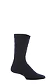 Mens 1 Pair HJ Hall Original Wool Softop Socks - Navy