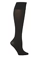 Women's 1 Pair Trasparenze Cinzia Microfibre Knee Highs - Black
