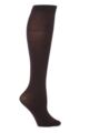 Women's 1 Pair Trasparenze Jennifer Merino Wool Knee High Socks - Purple