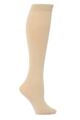Women's 1 Pair Trasparenze Jennifer Merino Wool Knee High Socks - Stone