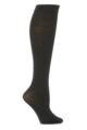 Women's 1 Pair Trasparenze Jennifer Merino Wool Knee High Socks - Dark Grey