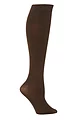 Women's 1 Pair Trasparenze Jennifer Merino Wool Knee High Socks - Dark Brown