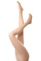 Ladies 1 Pair Aristoc High Leg Toner Tights - Nude