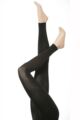 Women's 1 Pair Falke Cotton Touch Footless Tights - Black