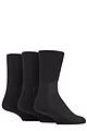SOCKSHOP IOMI FootNurse Bamboo Cushioned Foot Diabetic Socks - Black