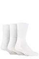 SOCKSHOP IOMI FootNurse Bamboo Cushioned Foot Diabetic Socks - White