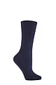 Women's 1 Pair IOMI FootNurse Oedema Extra Wide Cotton Socks - Navy