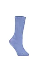 Women's 1 Pair IOMI FootNurse Oedema Extra Wide Cotton Socks - Blue