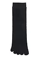 Mens 1 Pair IOMI FootNurse Toe Socks - Black
