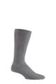 Mens 1 Pair Iomi Footnurse Oedema Extra Wide Cotton Socks - Grey