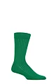Mens 1 Pair SOCKSHOP of London Luxury Fine Rib Bamboo Socks - Green