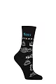 Women's 1 Pair SOCKSHOP Friends Ross Cotton Socks - Multi