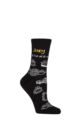 Women's 1 Pair SOCKSHOP Friends Joey Cotton Socks - Multi