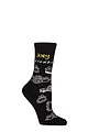 Women's 1 Pair SOCKSHOP Friends Joey Cotton Socks - Multi