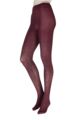 Ladies 1 Pair Trasparenze Jennifer Merino Wool Tights - Vinaccia