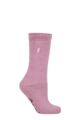 Ladies 1 Pair Jeep Renegade Thermal Boot Socks - Rose