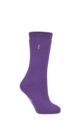 Ladies 1 Pair Jeep Renegade Thermal Boot Socks - Violet