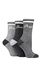 Women's 3 Pair Jeep Performance Full Cushion Boot Socks - Slate / Grey / Cream