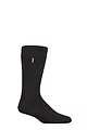 Mens 1 Pair Jeep Renegade Thermal Boot Socks - Black