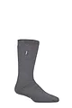 Mens 1 Pair Jeep Renegade Thermal Boot Socks - Grey