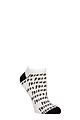 Women's 1 Pair SOCKSHOP Friends Logo Cotton Trainer Socks - Multi