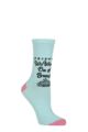 Women's 1 Pair SOCKSHOP Friends We Were On a Break Cotton Socks - Multi