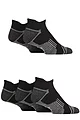 Mens 5 Pair Jeep Technical Trainer Sport Socks - Black