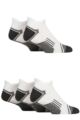 Mens 5 Pair Jeep Technical Trainer Sport Socks - White