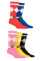 Mens and Ladies 5 Pair SOCKSHOP Power Rangers Cotton Socks - Assorted