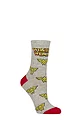 Women's 1 Pair SOCKSHOP DC Wonder Woman Cotton Socks - Multi