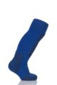 Kids 1 Pair Thorlos Ski Moderate Cushion Socks With Thorwick - Laser Blue / Black
