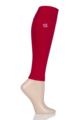 Mens and Women's 1 Pair Atom Milk Compression Calf Sleeves - Red