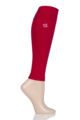 Mens and Ladies 1 Pair Atom Milk Compression Calf Sleeves - Red