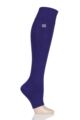 Mens and Ladies 1 Pair Atom Milk Compression Open Toe Socks - Purple