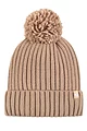 Women's 1 Pack SOCKSHOP Heat Holders Arden Pom Pom Hat - Beige
