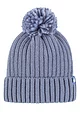 Women's 1 Pack SOCKSHOP Heat Holders Arden Pom Pom Hat - Dusky Blue