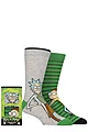 Mens 2 Pair SOCKSHOP Rick and Morty Gift Boxed Cotton Socks - Multi