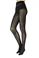 Women's 1 Pair Trasparenze Lightning Wool and Viscose Tights - Black