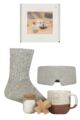 Luckies of London Big Night In Box Candle, Sleep Mask, Mug and Wool Socks - Assorted