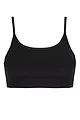 Love Luna 1 Pack Women's Swim Bikini Top - Black