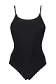 Love Luna 1 Pack Women's Period One Piece Swimsuit - Black
