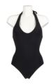 Women's 1 Pack Love Luna Halter Neck Period Swimsuit - Black