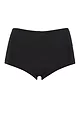 Girls and Teens 1 Pack Love Luna First Period Swimwear Boyleg Briefs - Black