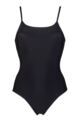 Ladies 1 Pack Love Luna Swim Period One Piece Swimming Costume - Black